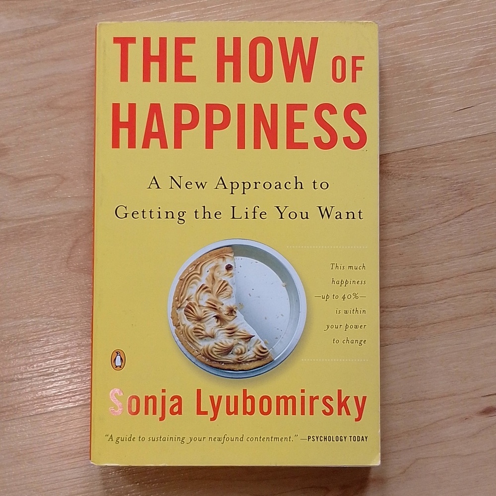 *3/$12* The How Of Happiness Sonja Lyubomirsky Paperback